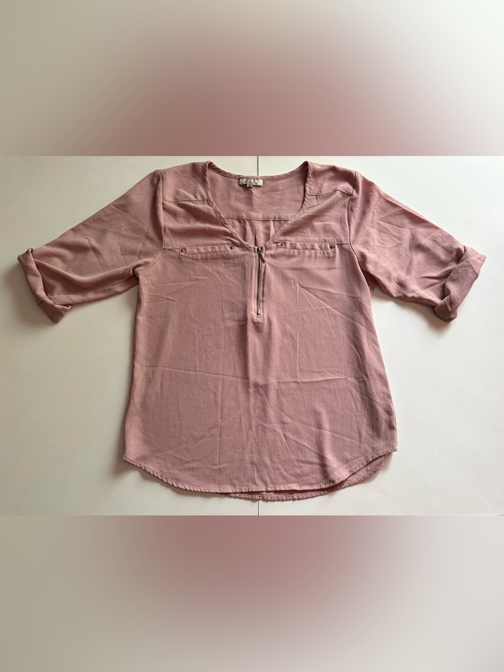 MPH Collection Mauve Blouse Size Medium